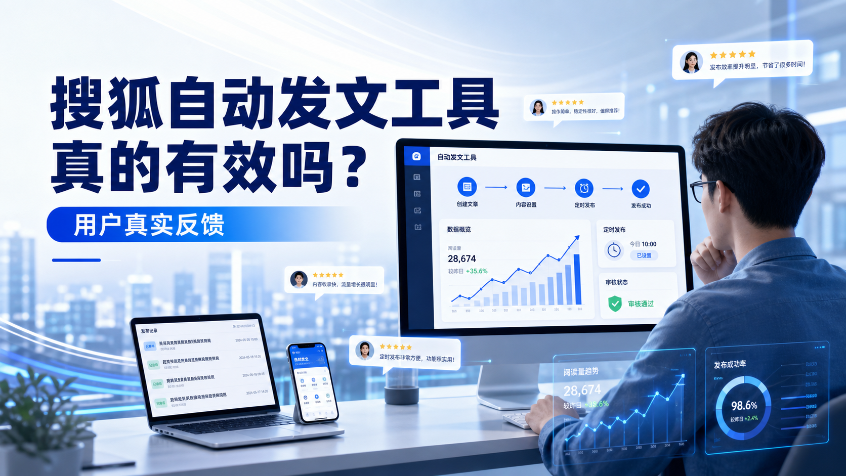 搜狐自动发文工具真的有效吗？通辽用户的真实反馈